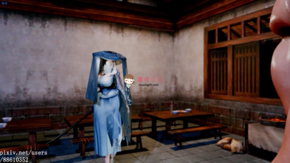 【3D同人-全动态-VAM】古装剧情 神女宫 [1V741M][夸克][无码]