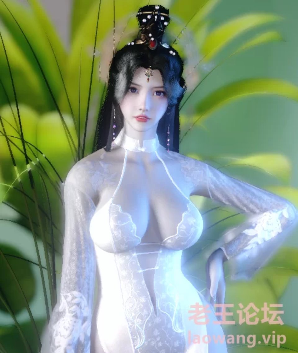 [端游] [转载搬运] VAM qiaqia月婵仙子 人物卡 [1+323 m][百度盘]