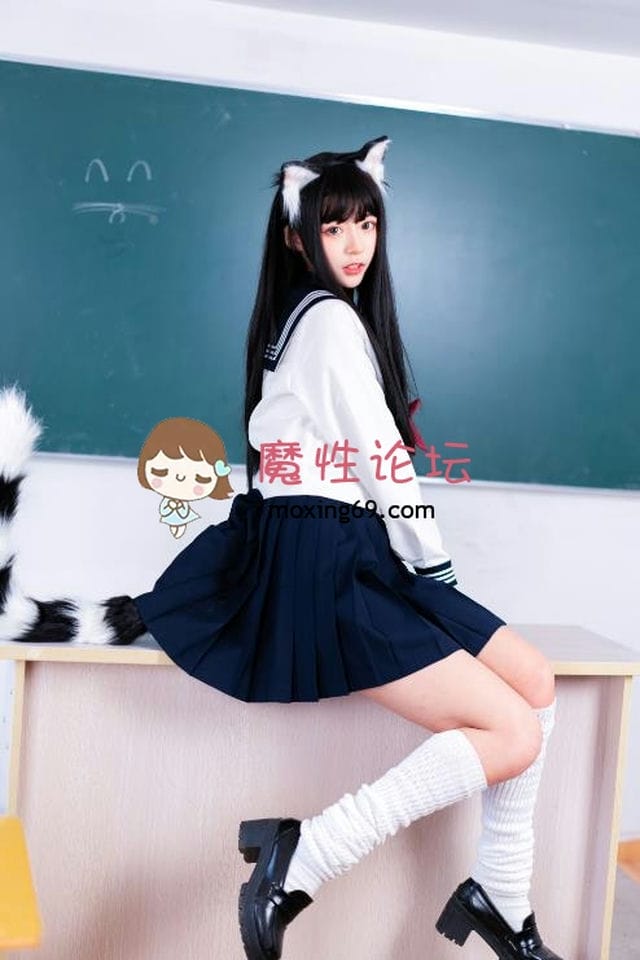 [cosplay] 虫皿虫皿 – 猫娘jk制服 12P-81M 【百度云】