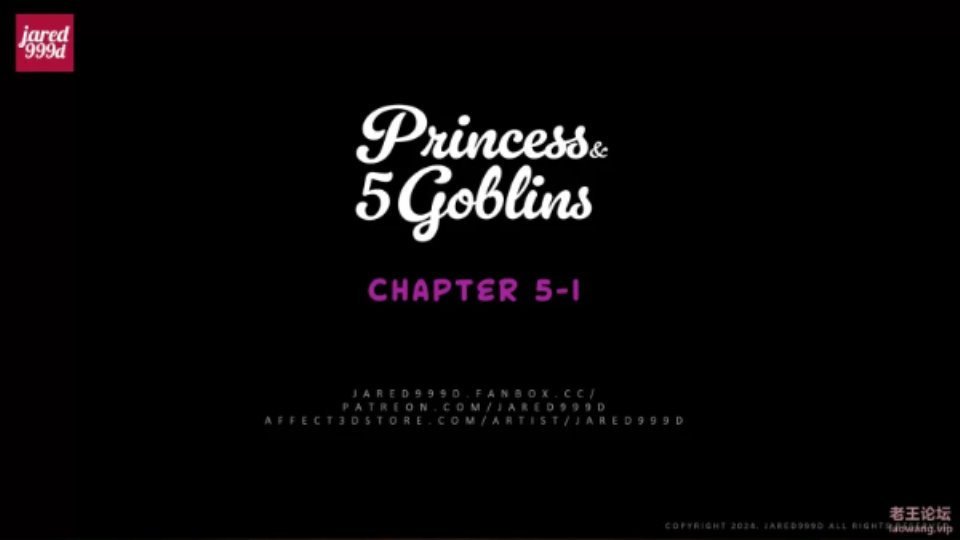 [3D] [转载搬运] 最新[Jared999d] Princess & 5 Goblins 5-1 [162p+101m][百度盘]