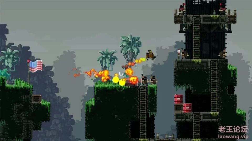 [正经游戏] [转载搬运] 【横版ACT-中文-像素风】武装原型-BroForce v3148 官方中文硬_. [1+600M][百度盘]